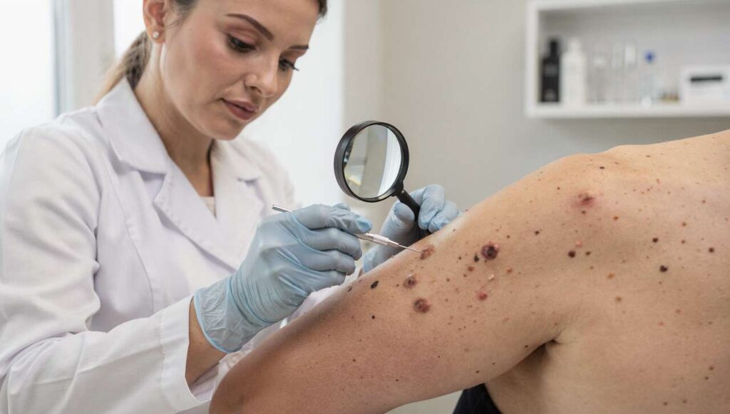 Dépistage de la peau : les dermatologues recommandent un contrôle annuel des grains de beauté et voici les signaux d'alerte à connaître